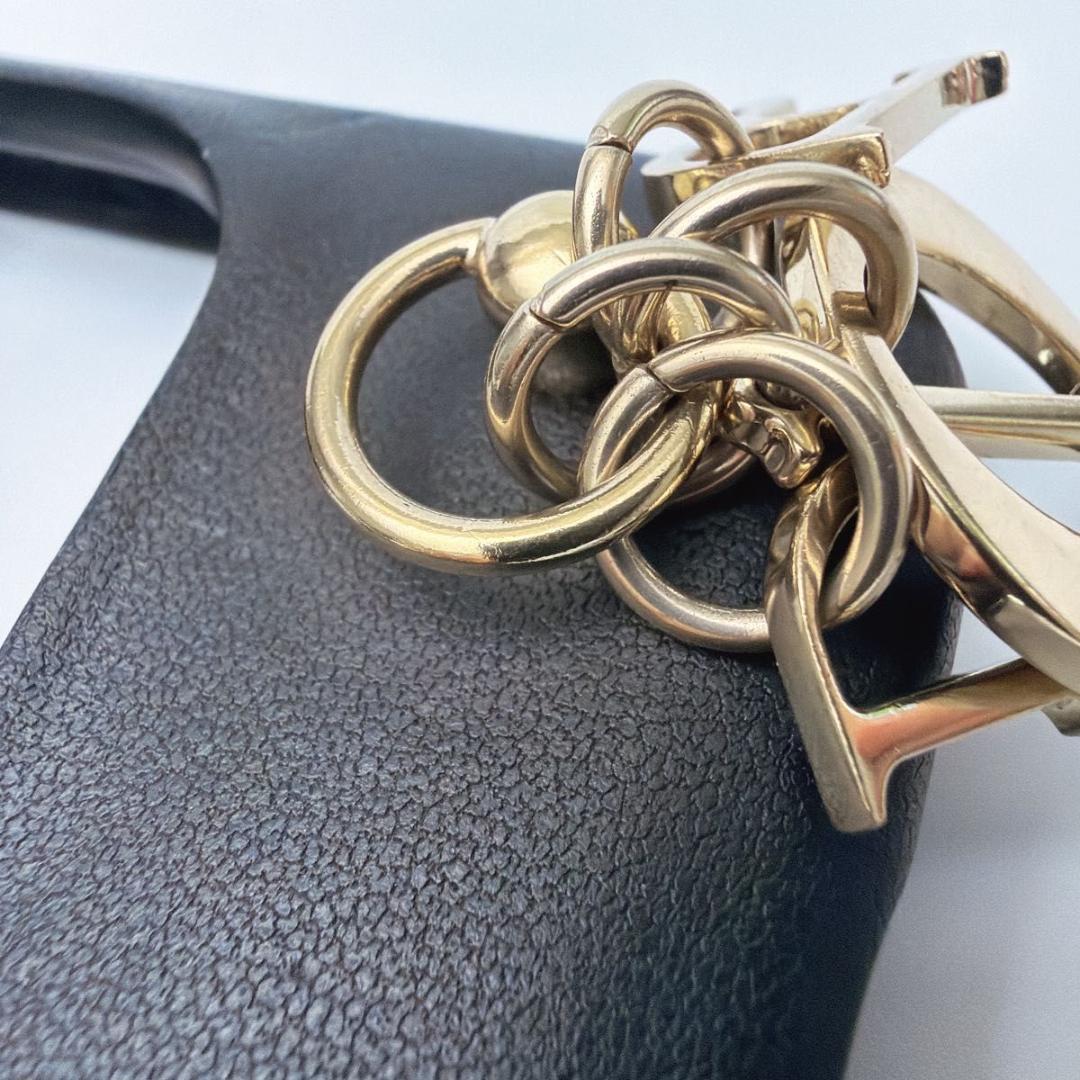 Dior ディオール カナージュ iPhone15Pro スマホケース ブラック