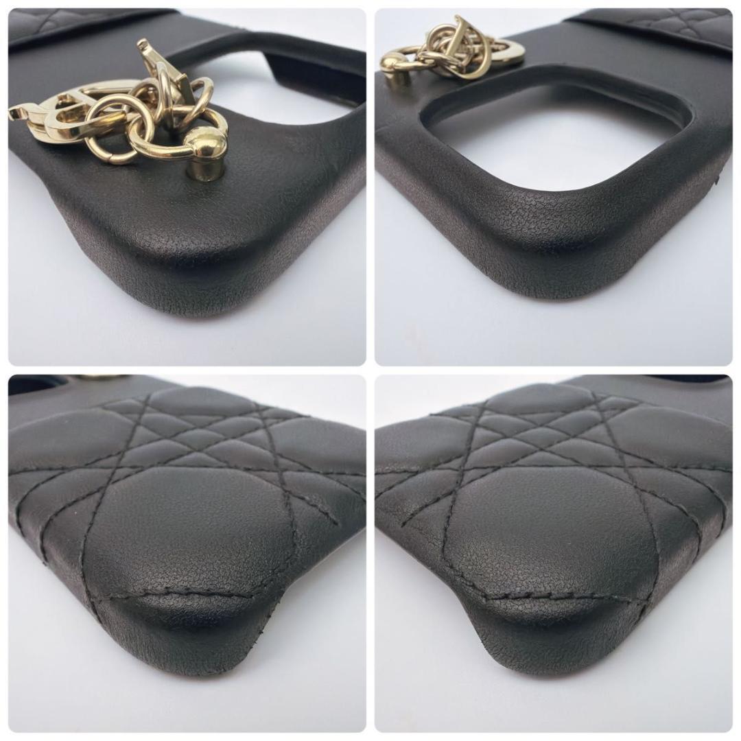 Dior ディオール カナージュ iPhone15Pro スマホケース ブラック