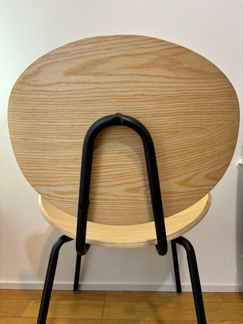 Ｊ Kanademono 曲げ木 プライウッド チェア 中古　カナデモノ