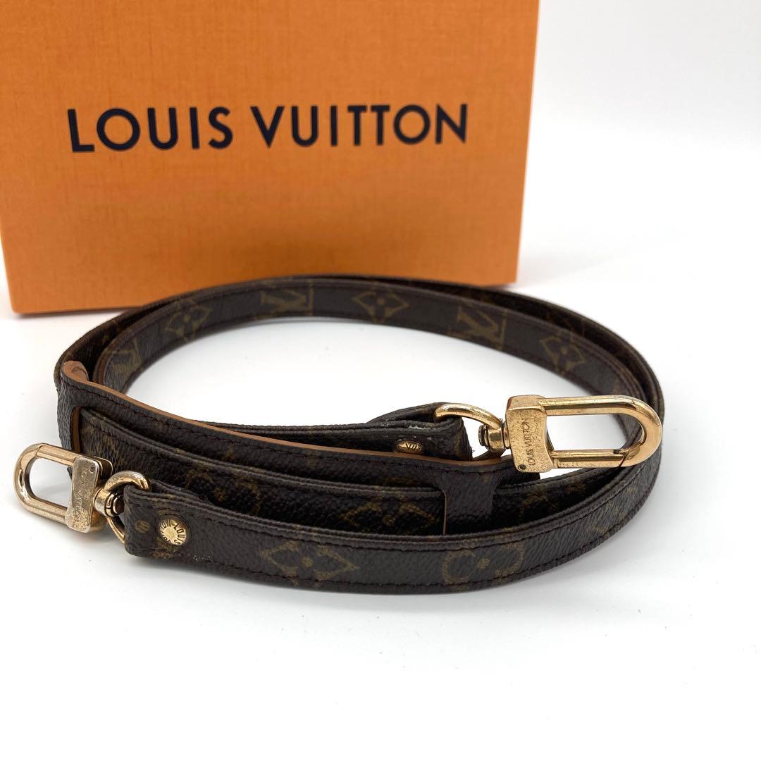 ルイヴィトン ショルダーストラップ モノグラム ベルト 肩ひも 紐 クロスボディ