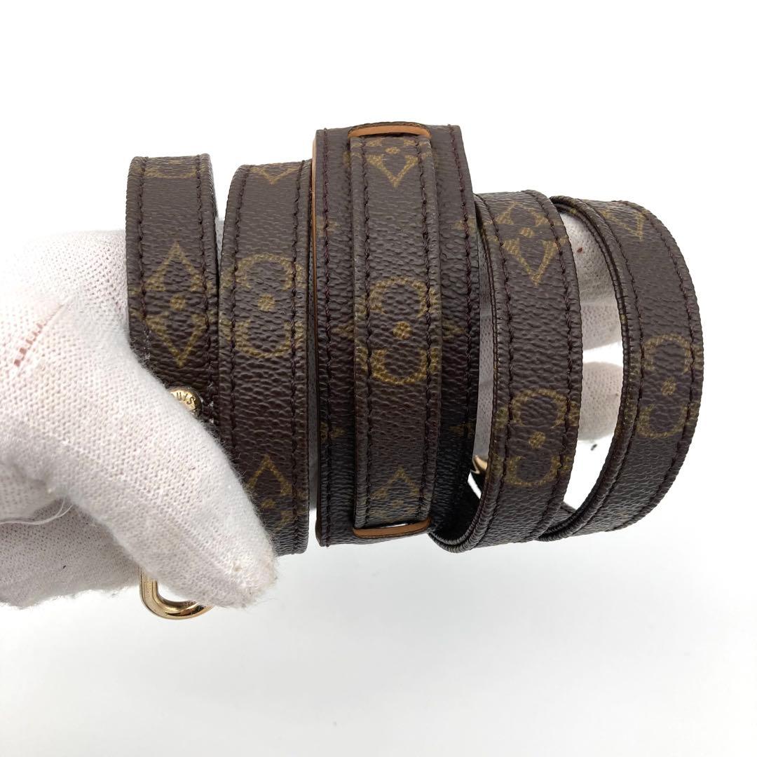 ルイヴィトン ショルダーストラップ モノグラム ベルト 肩ひも 紐 クロスボディ