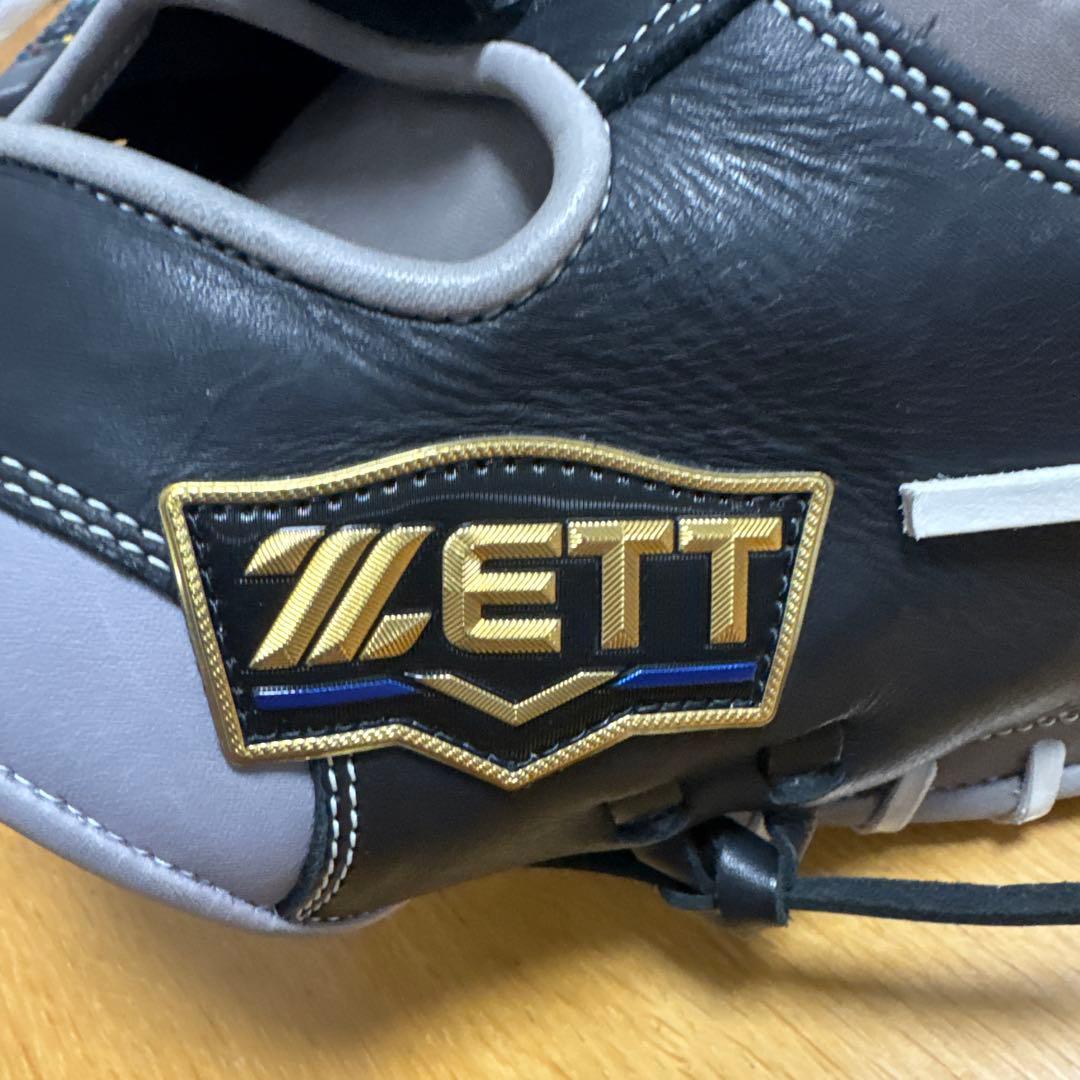 美品 ZETT ネオステイタス 軟式キャッチャーミット 湯もみ型付け済み