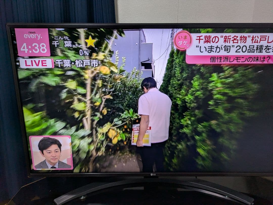 2020年製 LG 43V型 4Kチューナー内蔵 液晶テレビ 43UN8100