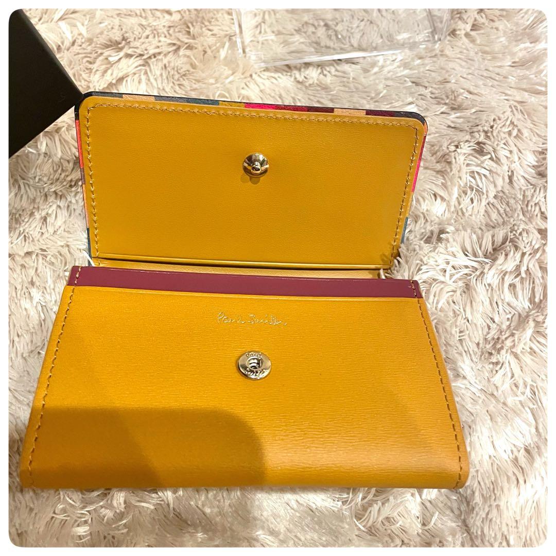 新品未使用✨箱付き　ポールスミス　カードケース　ベージュ　Paul Smith