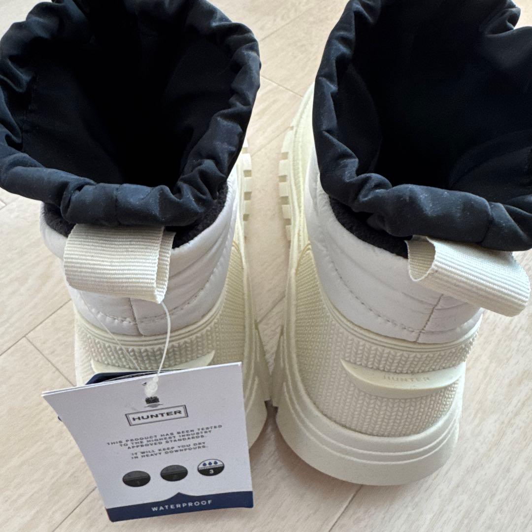 ハンター HUNTER イントレピッド ジップ アンクル スノーブーツ　39