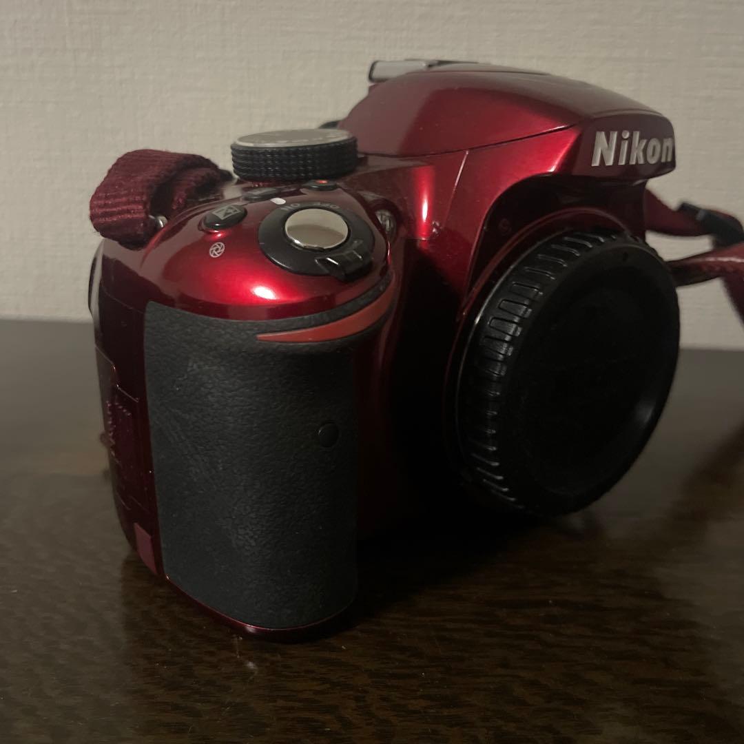 Nikon ニコン D3200 ダブルズームキット レッド