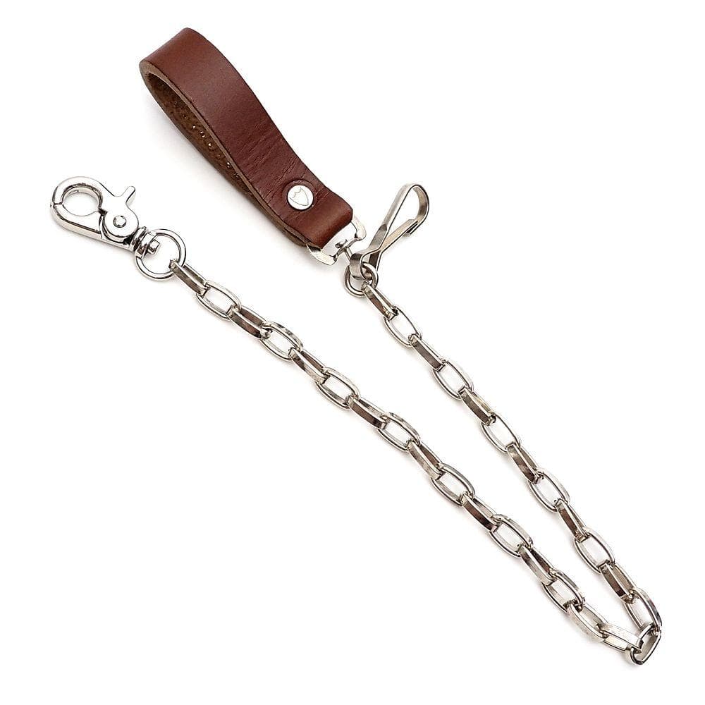 G06335 未使用品 HTC ウォレットチェーン ブラウン エイチティーシー