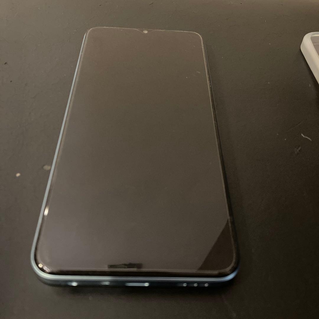 OPPO スマートフォン 本体 ライトブルー A77 CPH2385