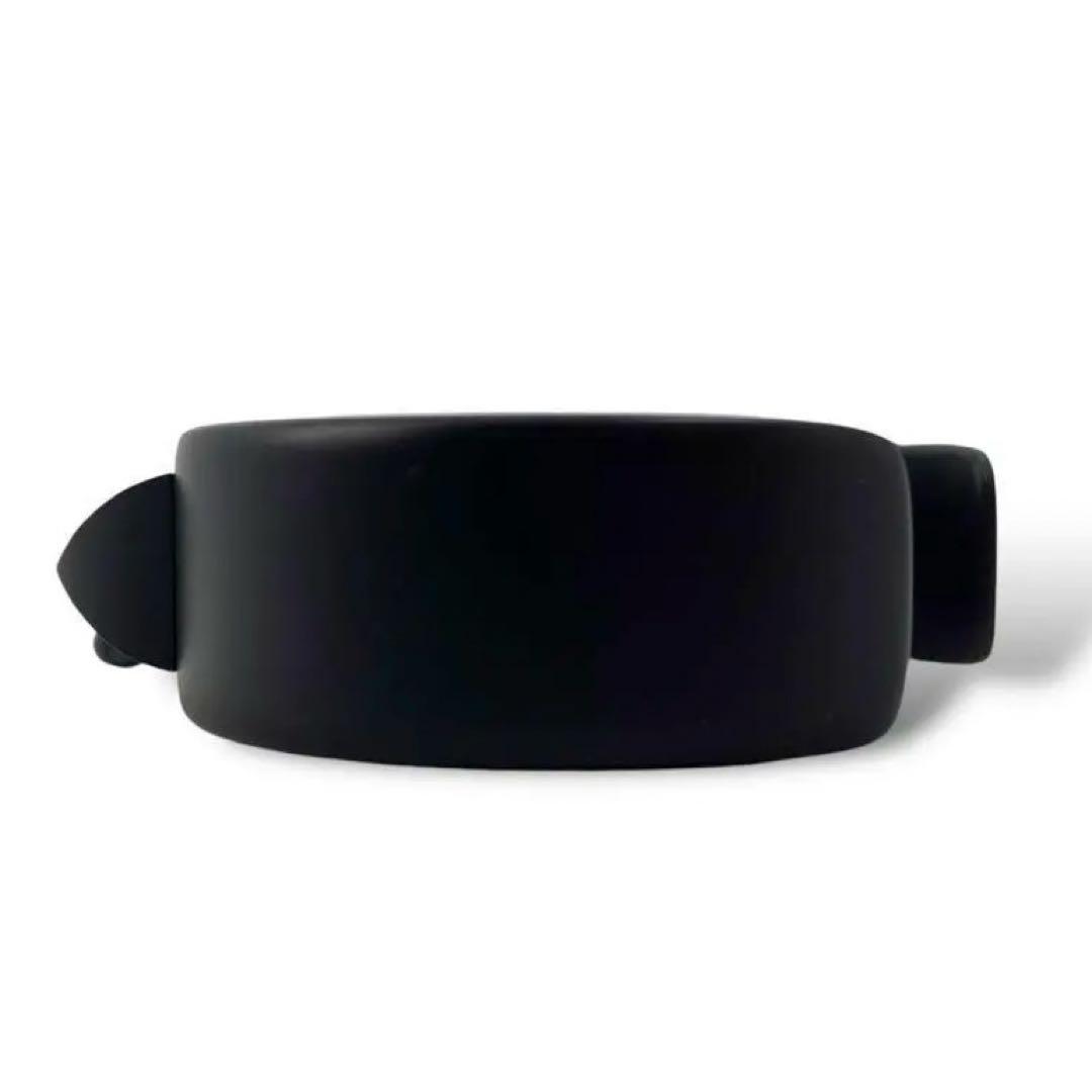 極美品 エルメス コリエドシアン アルミニウム バングル ブラック