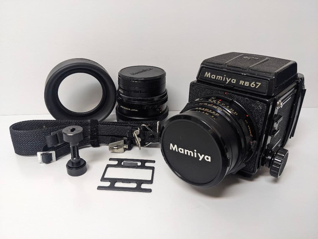 【完動美品】Mamiya RB67 PRO S レンズ2本フィルムカメラセット