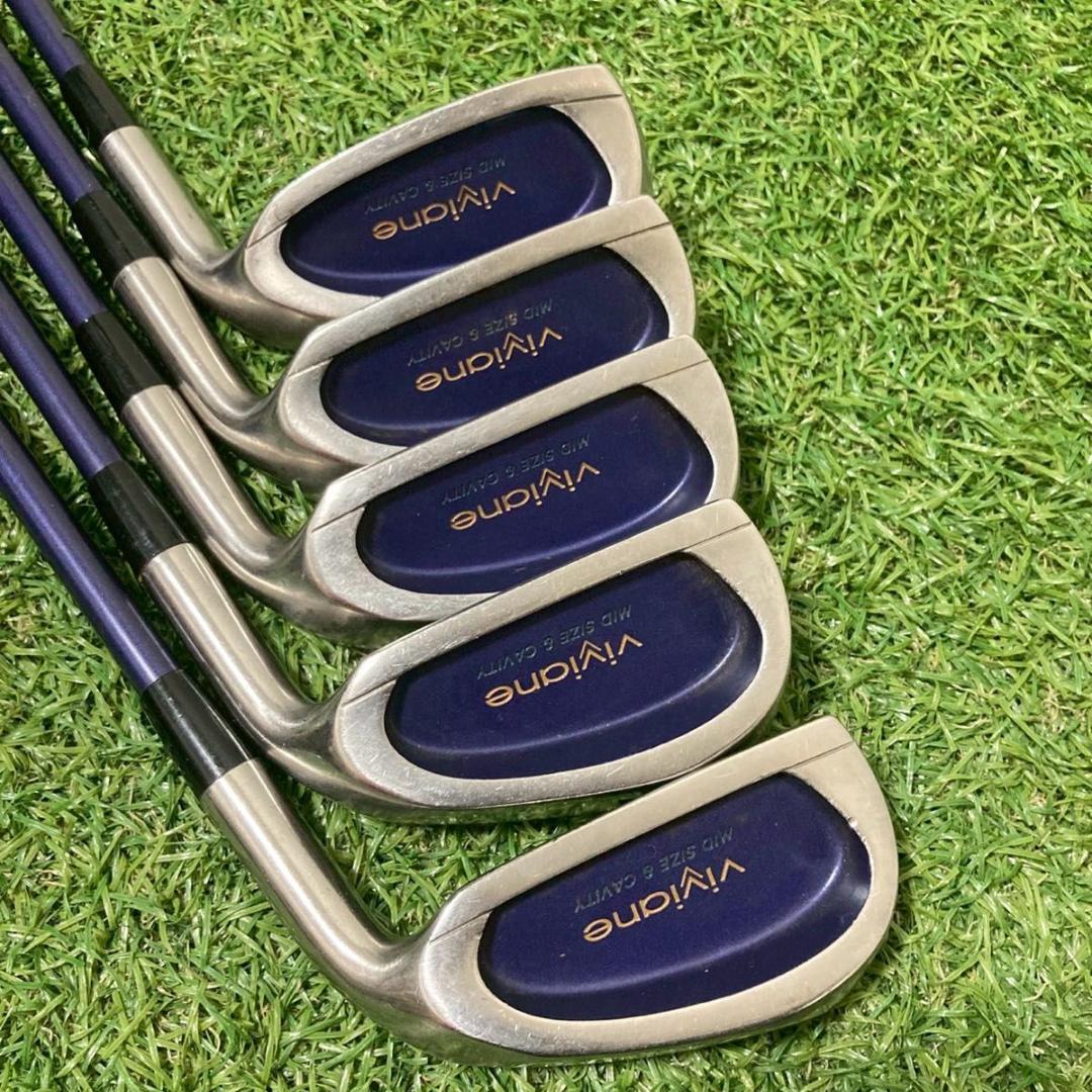 初心者向け　レディース 右利き　FIGARO MIZUNO ゴルフクラブセット