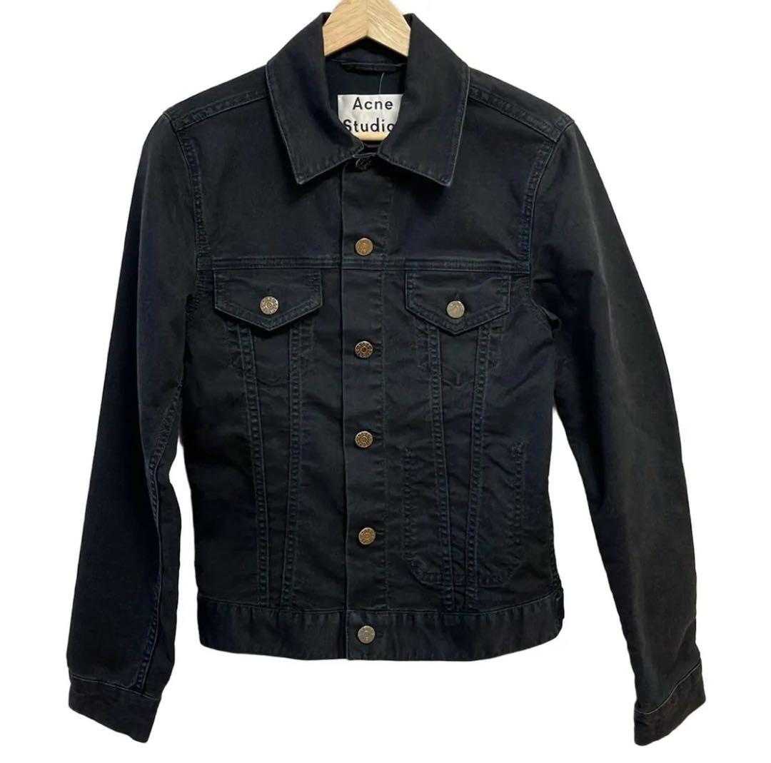 Acne Studios ブラック デニムジャケット