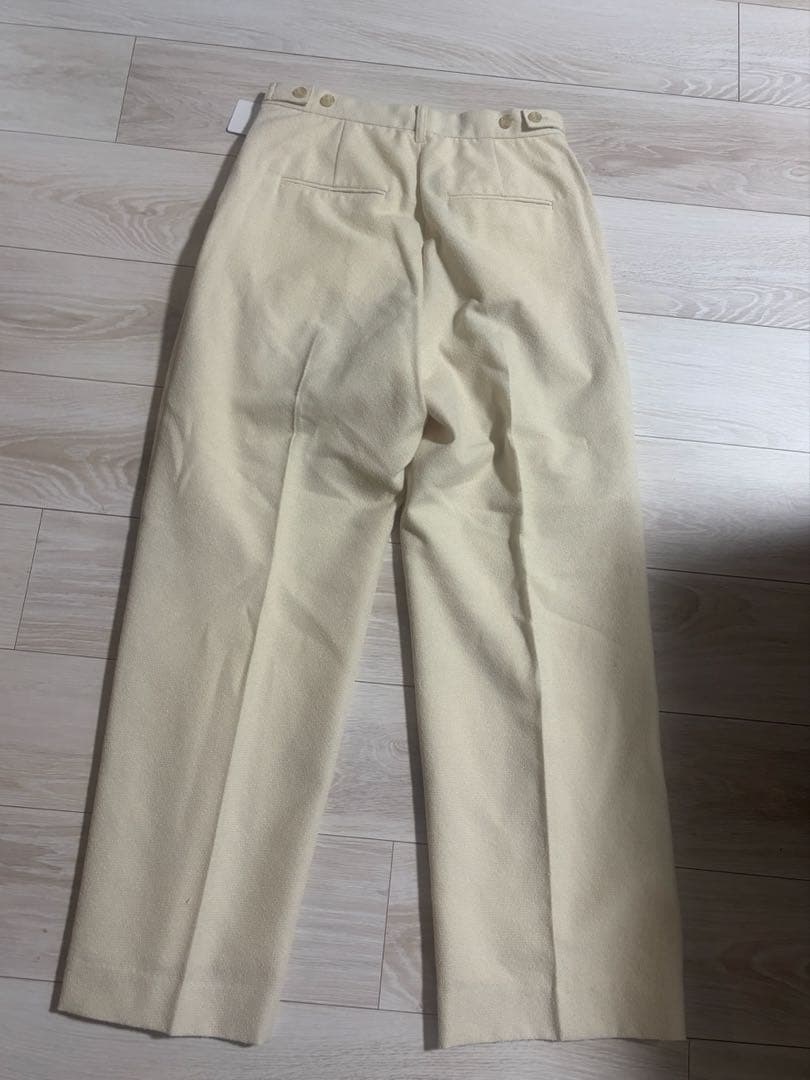 ループツイードストレートパンツ