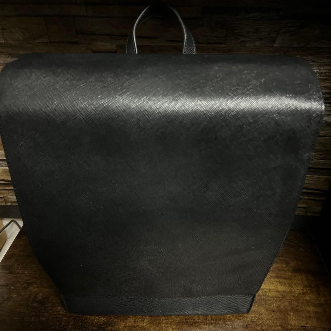 GOLDMEN 本革サフィアーノリュック TRANSIC ブラック　未使用