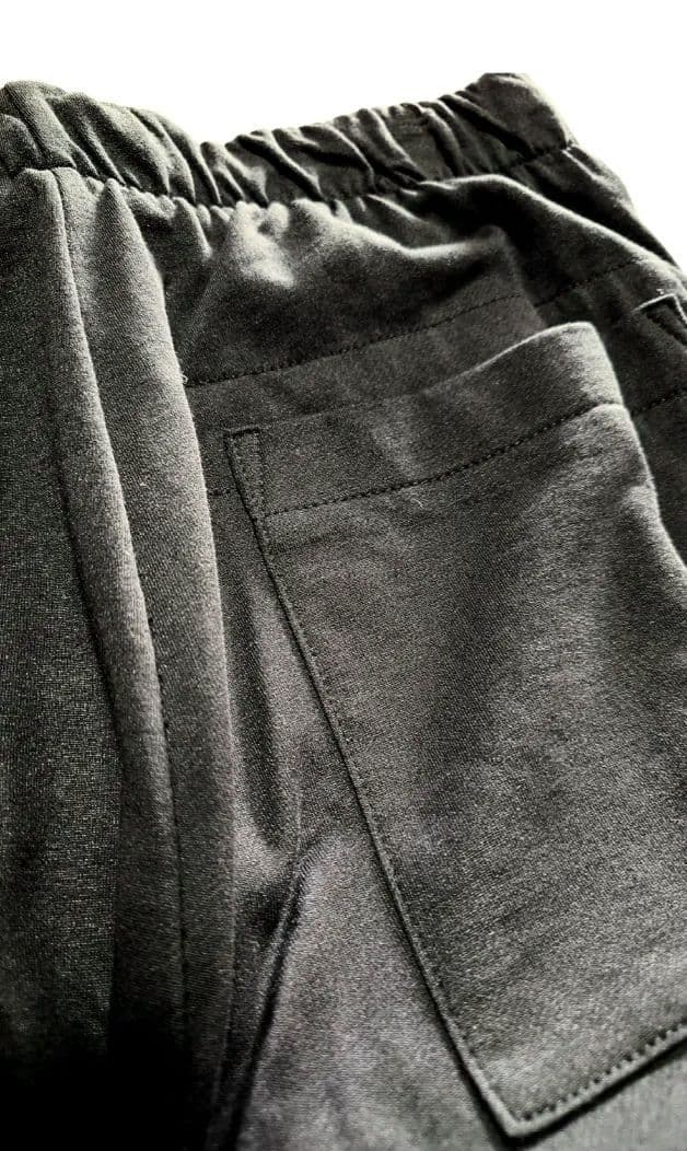 パンツ bajra Black Cotton Flare Pants