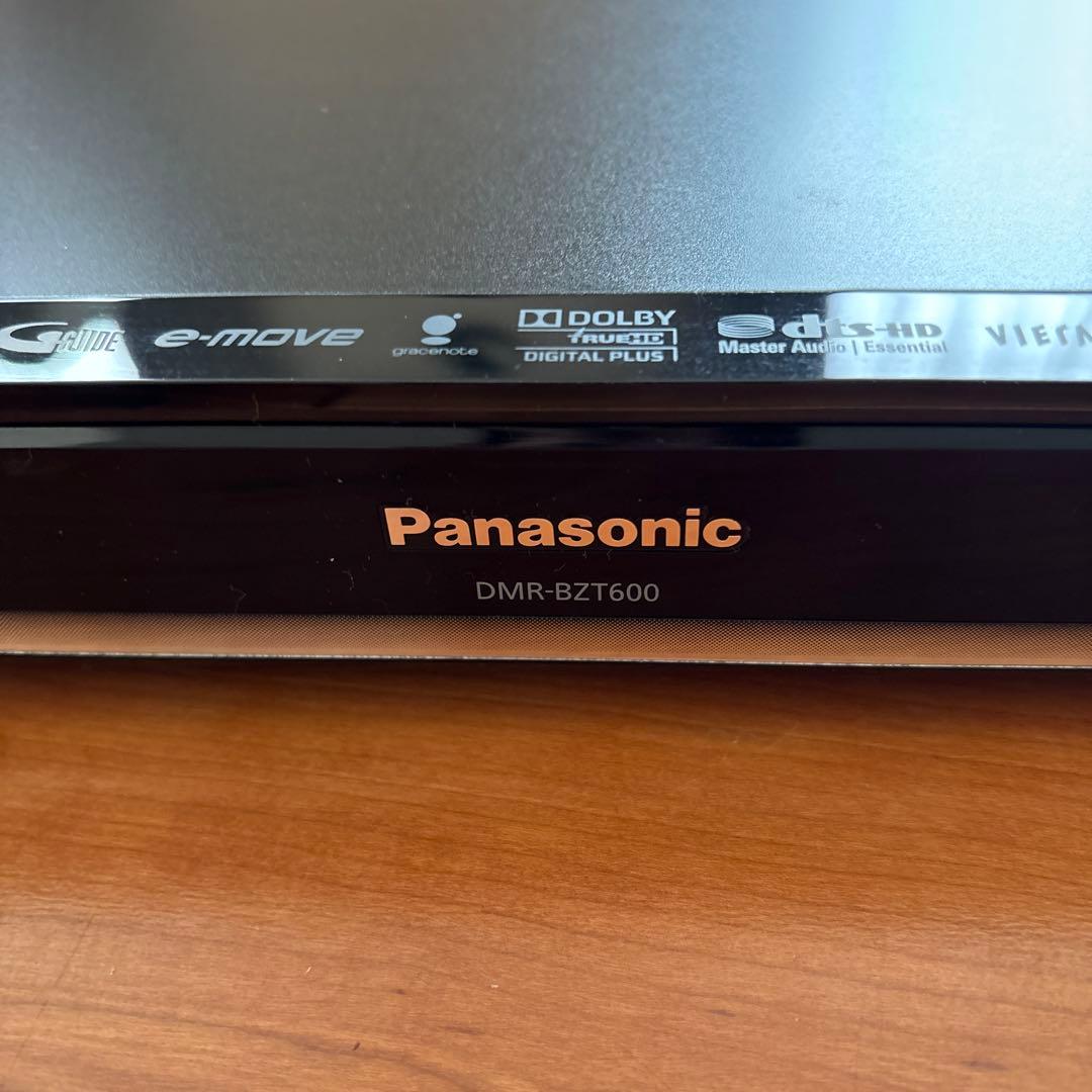 週末セール！パナソニック DMR-BZT600 ブルーレイレコーダー リモコン付