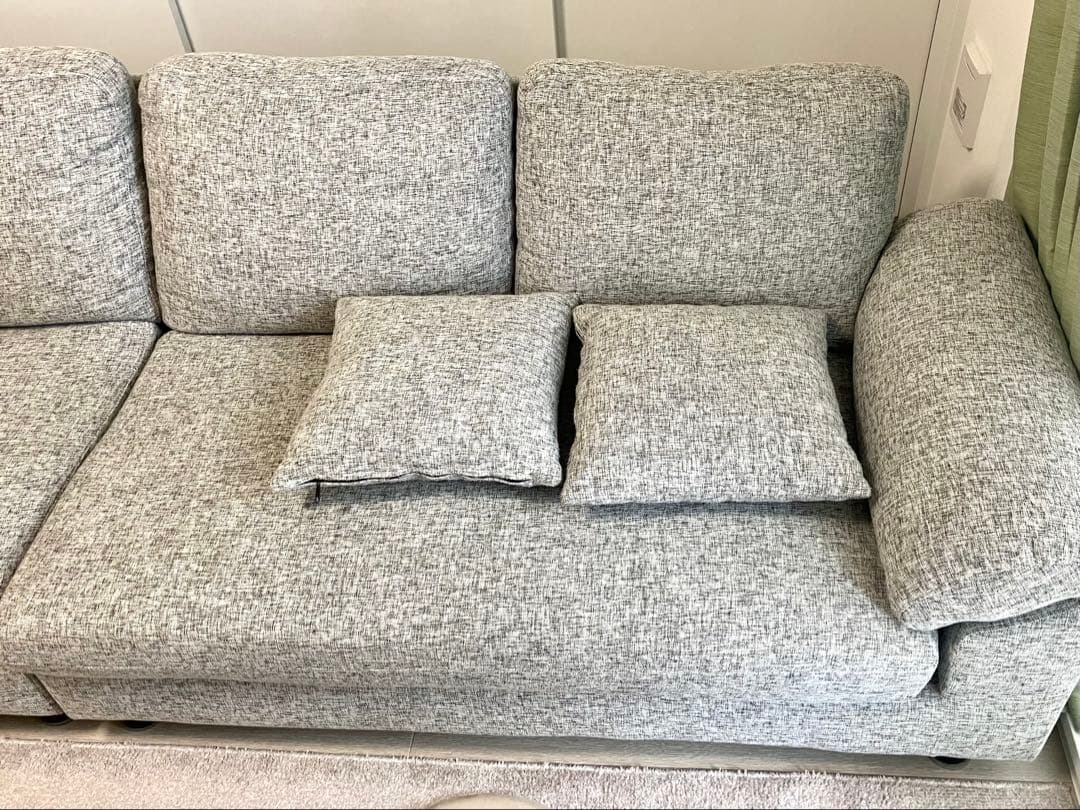 ①【送料込みセット売り】CARLO GRANDE カウチソファ