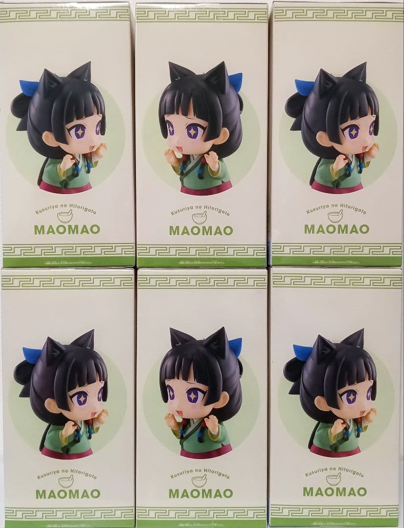 薬屋のひとりごと 猫猫 おおきなSOFVIMATES フィギュア 計６個