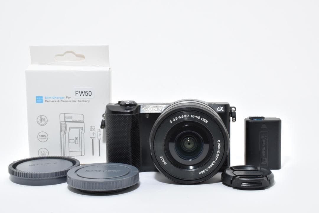 SONY ILCE-5000 ブラック デジタルカメラ ミラーレス 一眼