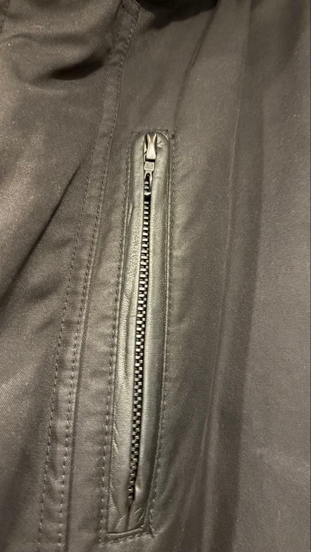 SHELLAC シェラック ラビットファーライナー モッズコート ブラック 美品