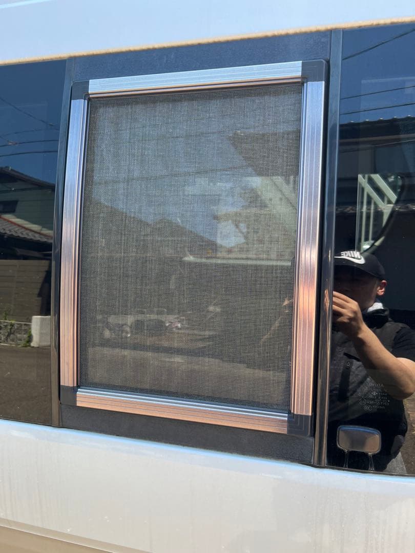 ハイエース1型2型サイド網戸×2セット