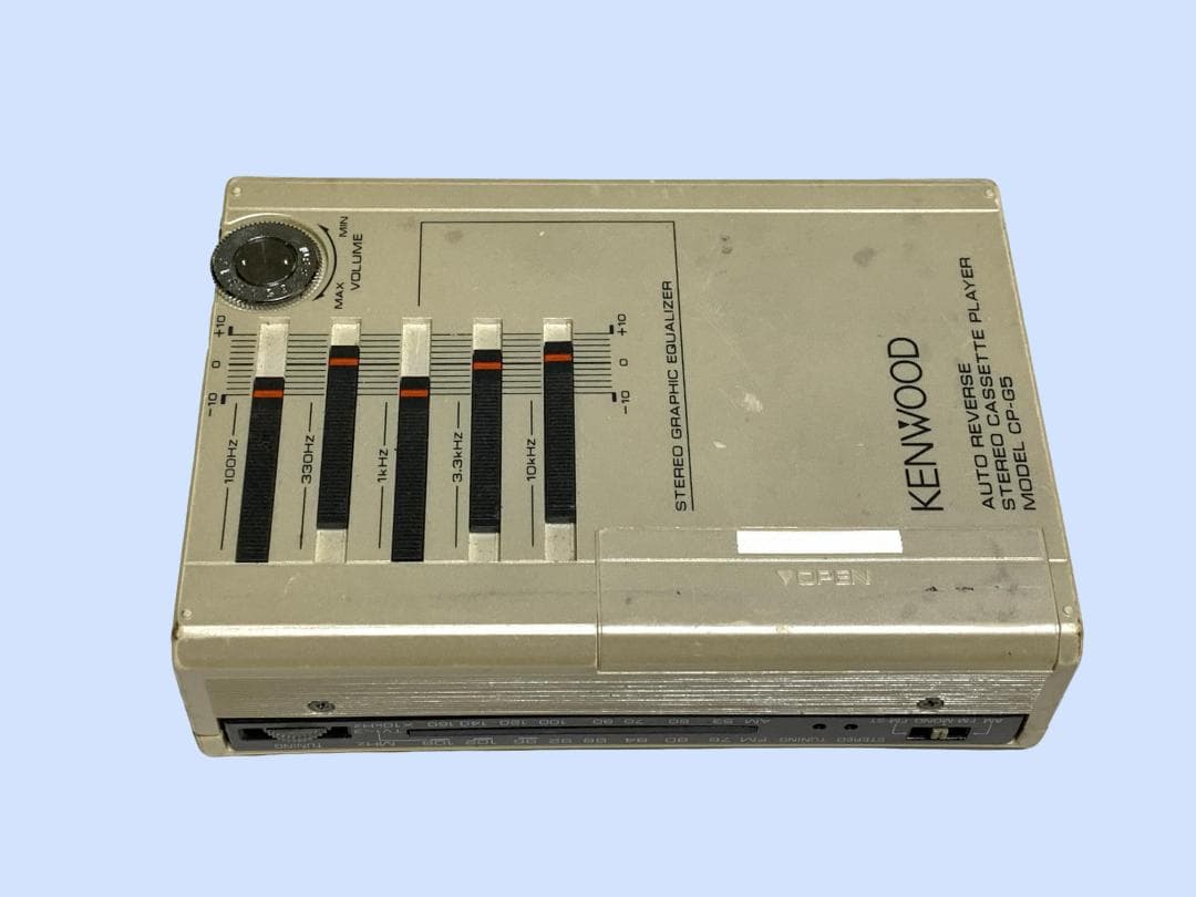 M8052 KENWOOD ポータブルカセットプレーヤー CP-G5