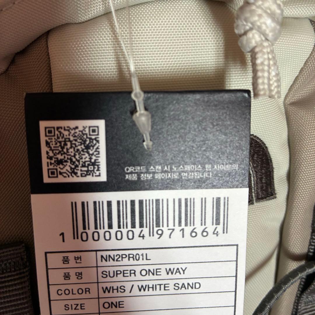 新品未使用 韓国正規品　ノースフェイス　スーパーワンウェイ　バッグ　男女兼用