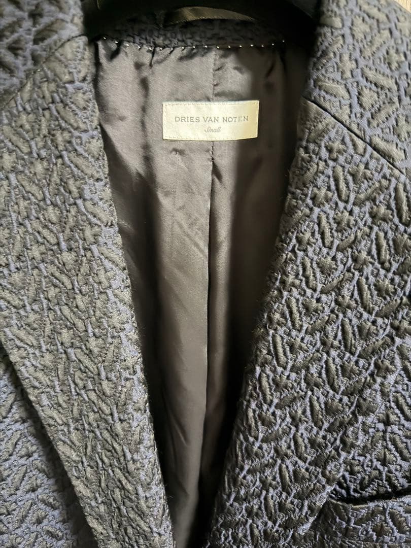 dries van noten ジャケット コート ジャコット ジャガード調