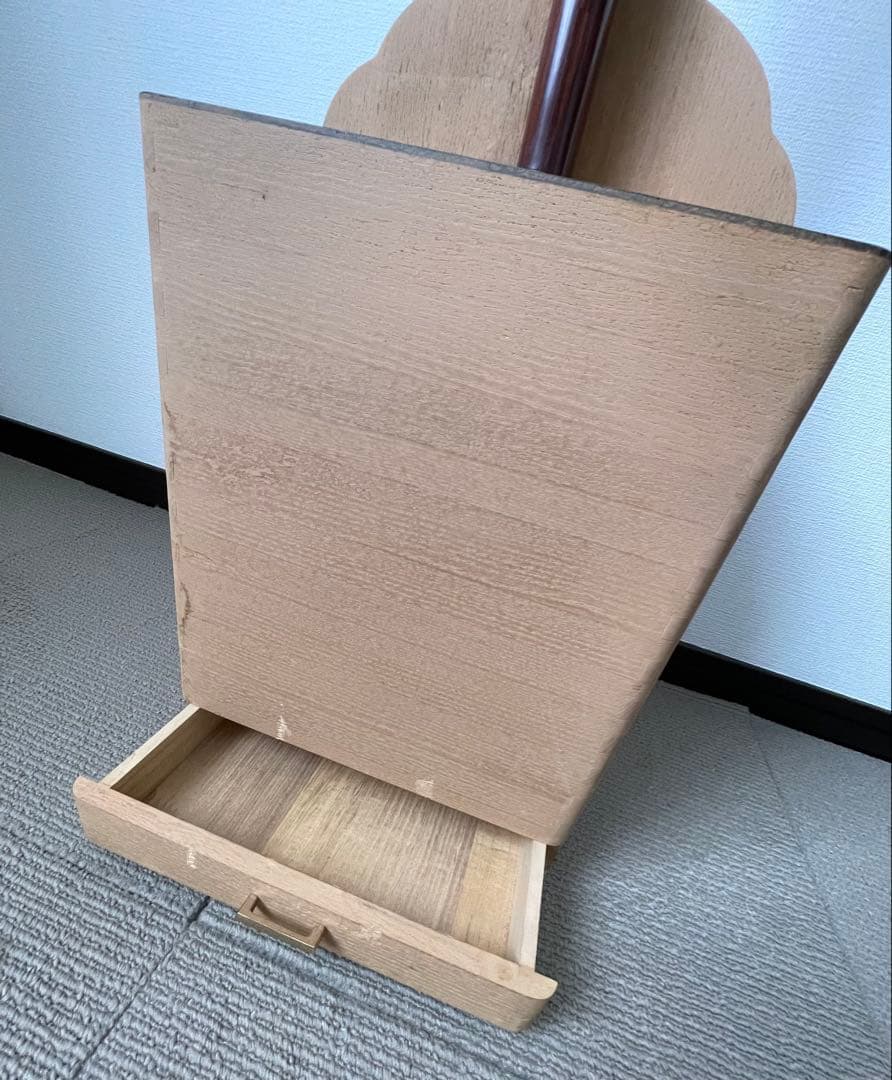 三味線本体 木製収納ボックス付 三味線箱 細棹 バチ 弦楽器 長唄 和楽器 ②