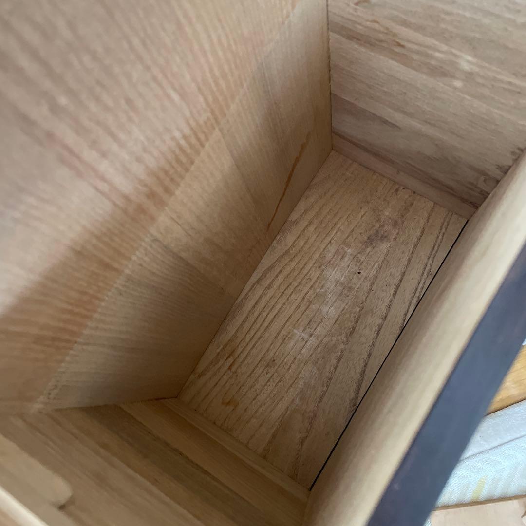 三味線本体 木製収納ボックス付 三味線箱 細棹 バチ 弦楽器 長唄 和楽器 ②