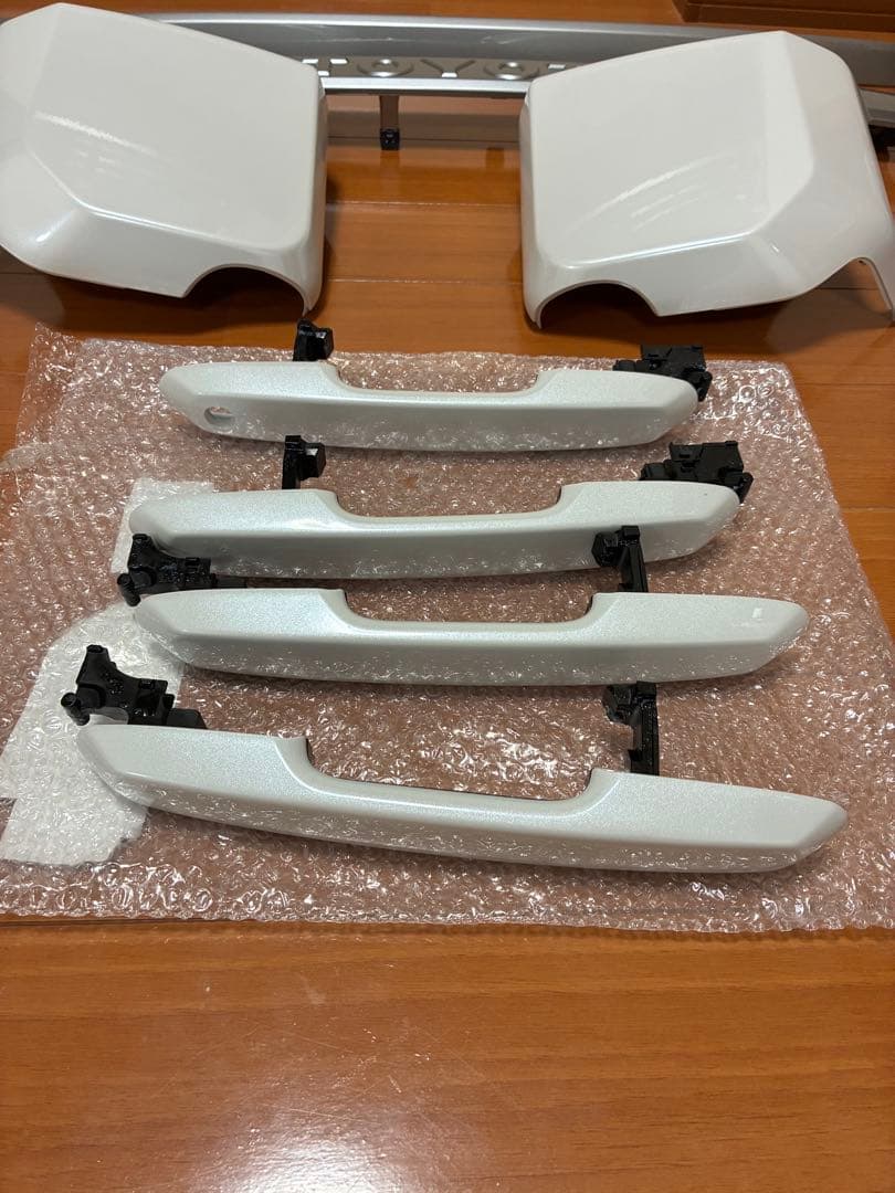 【納車前新車外し】ランクル250 純正外装パーツセット ホワイトパール