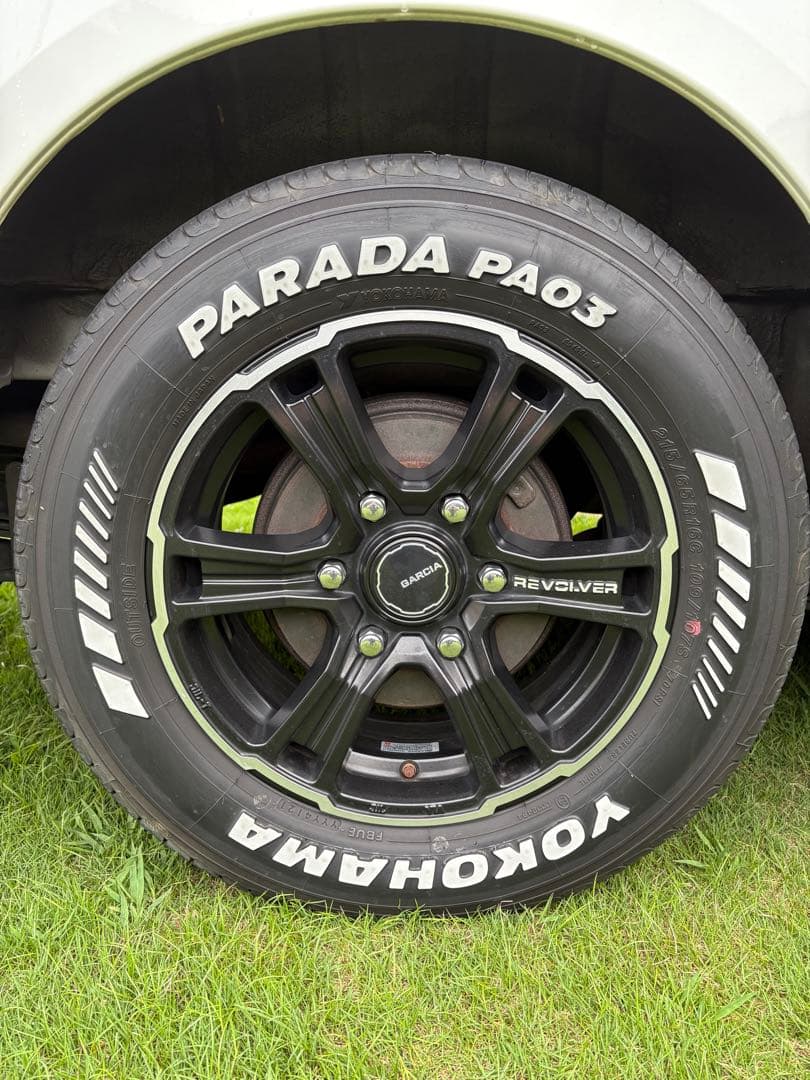 Yokohama Parada PA03 16インチ タイヤホイールセット