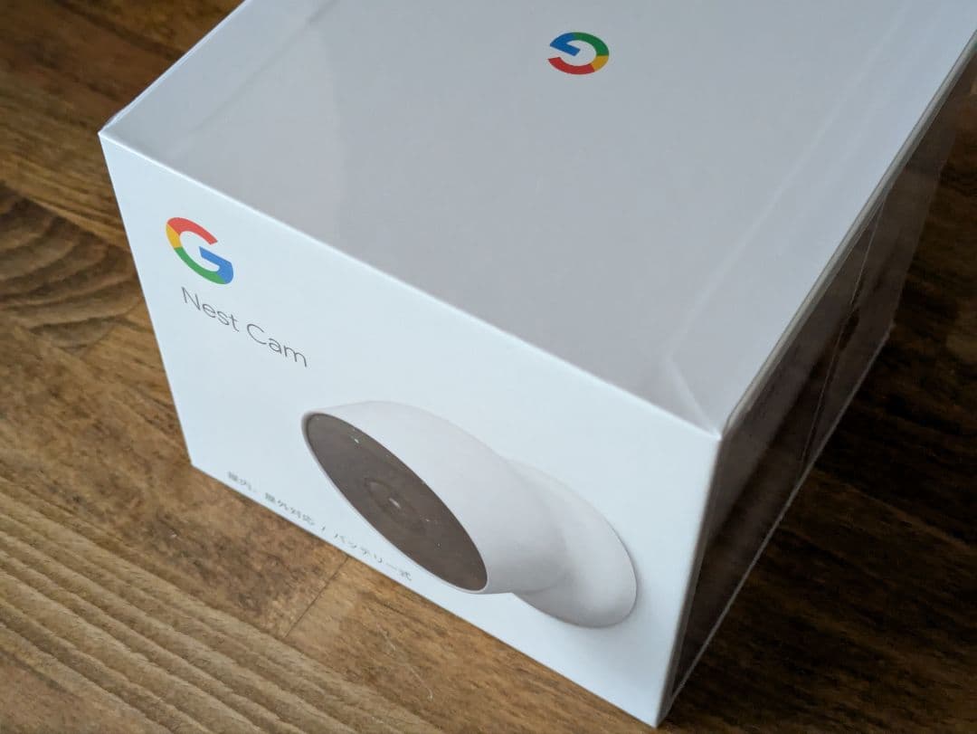 【新品未開封】防犯カメラ Google Nest Cam グーグル ネストカム