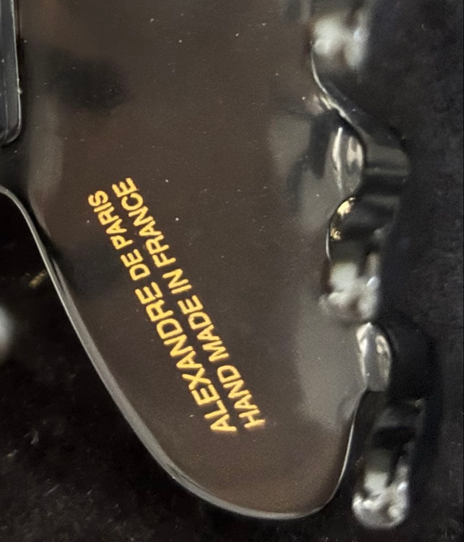 ALEXANDRE DE PARIS クリップ パール　Sサイズ