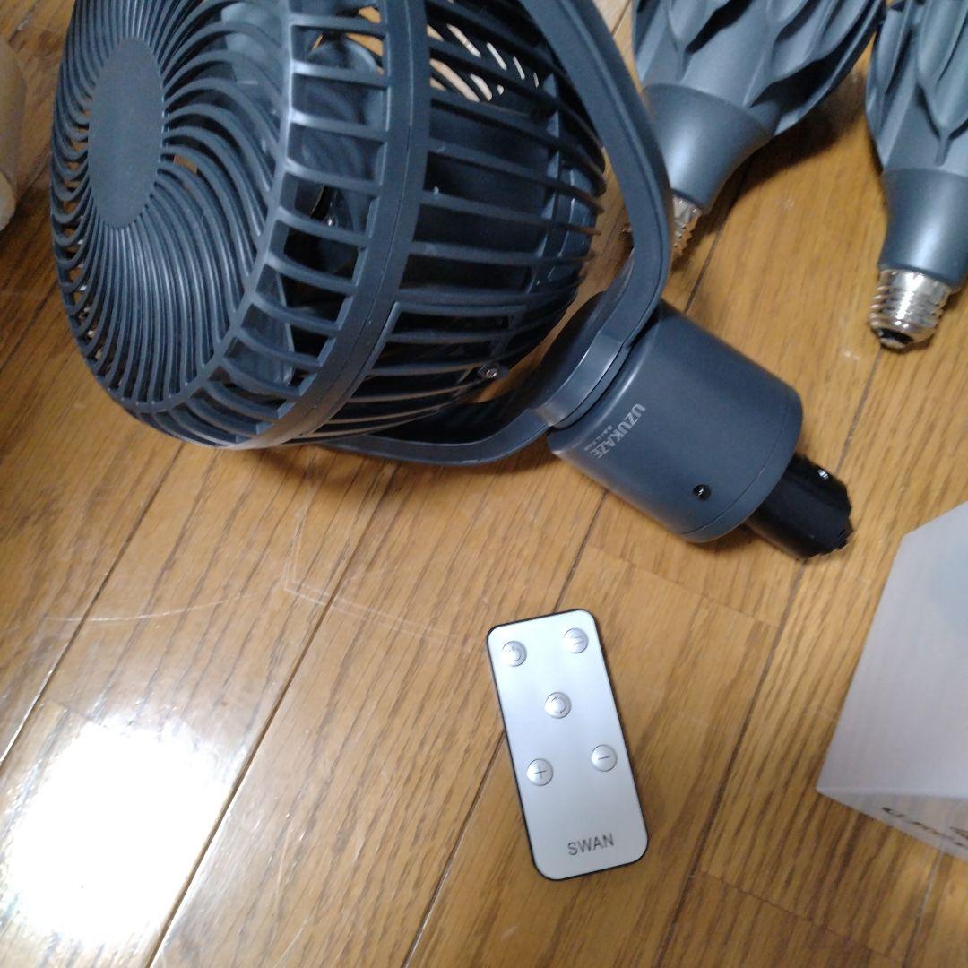 Helios Green LED 24W ヘリオスグリーンLED5個　送風機