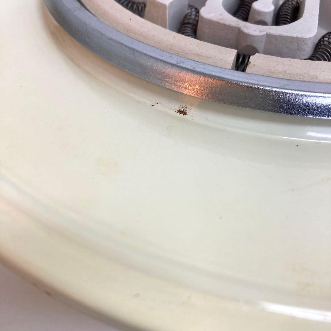 B420- 日立 電気コンロ HS-646 電熱ヒーター丸型 脚付き レトロ