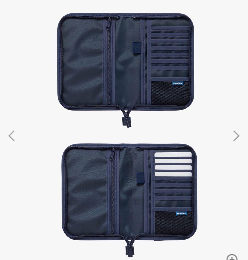 familiar ファミリア 母子手帳ケース リバティ ネイビー 001