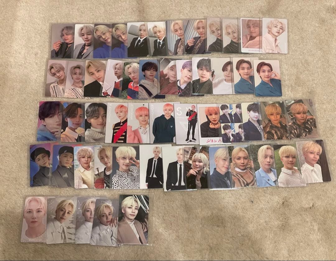 ジョンハン　seventeen トレカ