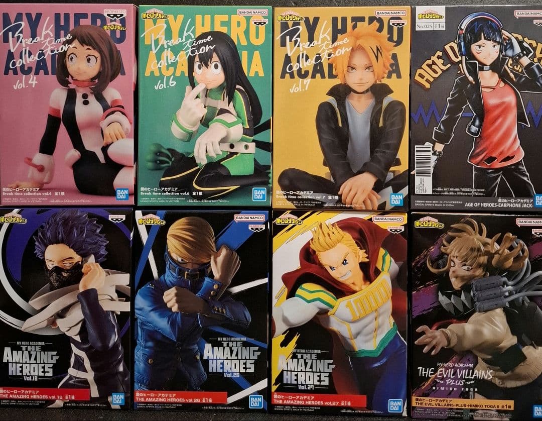 僕のヒーローアカデミア ヒロアカ フィギュア 8点 セット