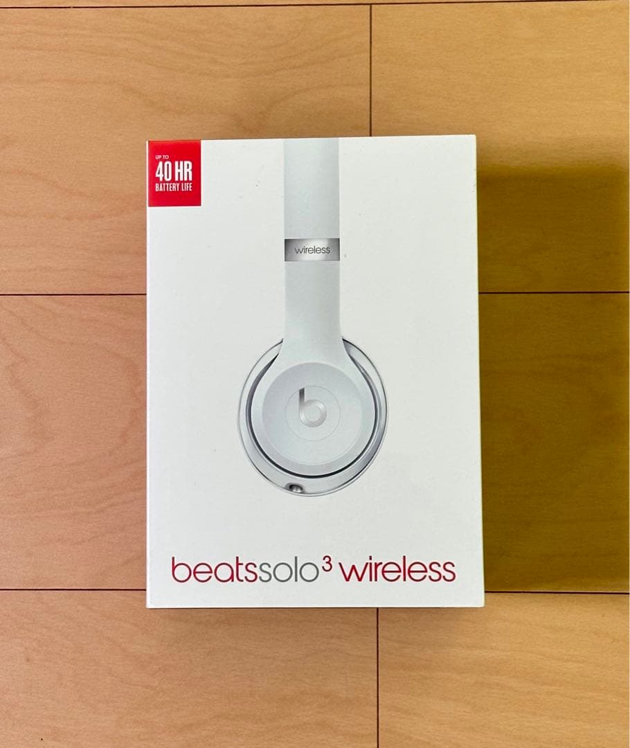新品Beats by Dr.Dre Solo3 Wireless サテンシルバー