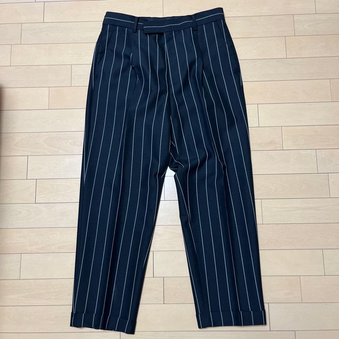 WACKO MARIA ドーメル PLEATED TROUSERS TYPE-2