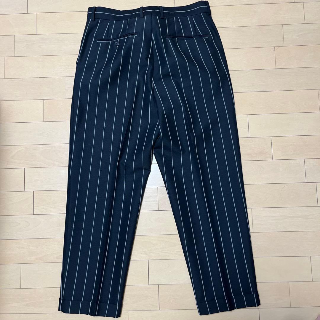 WACKO MARIA ドーメル PLEATED TROUSERS TYPE-2