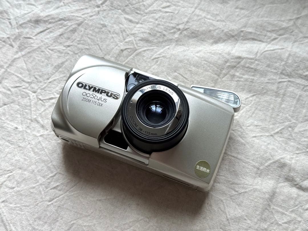 ⌘電池付、実写確認済！ OLYMPUS μ Stylus ZOOM 115⌘