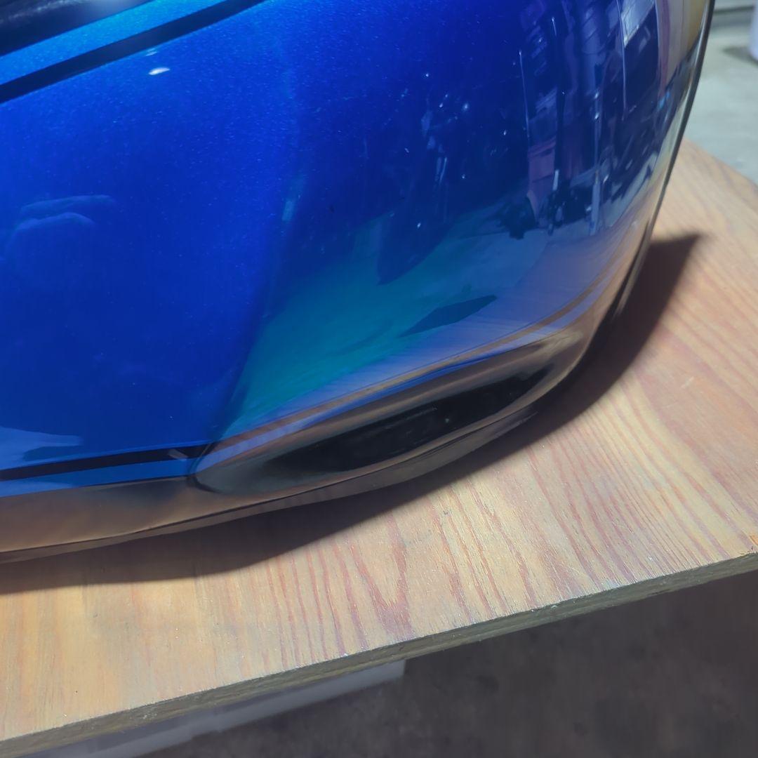 カワサキ ゼファーΧ 燃料タンク 凹み キズ