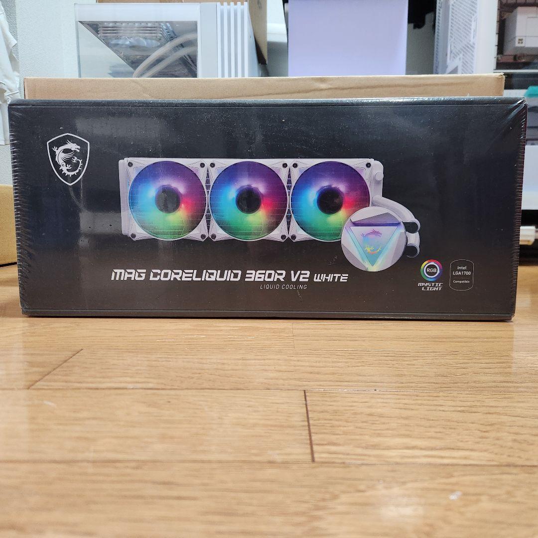 簡易水冷 MSI MAG CORELIQUID 360R V2 WHITE
