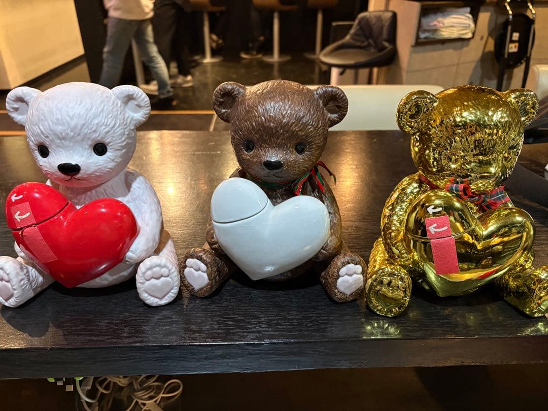 テディ　デキャンタ　3つセット