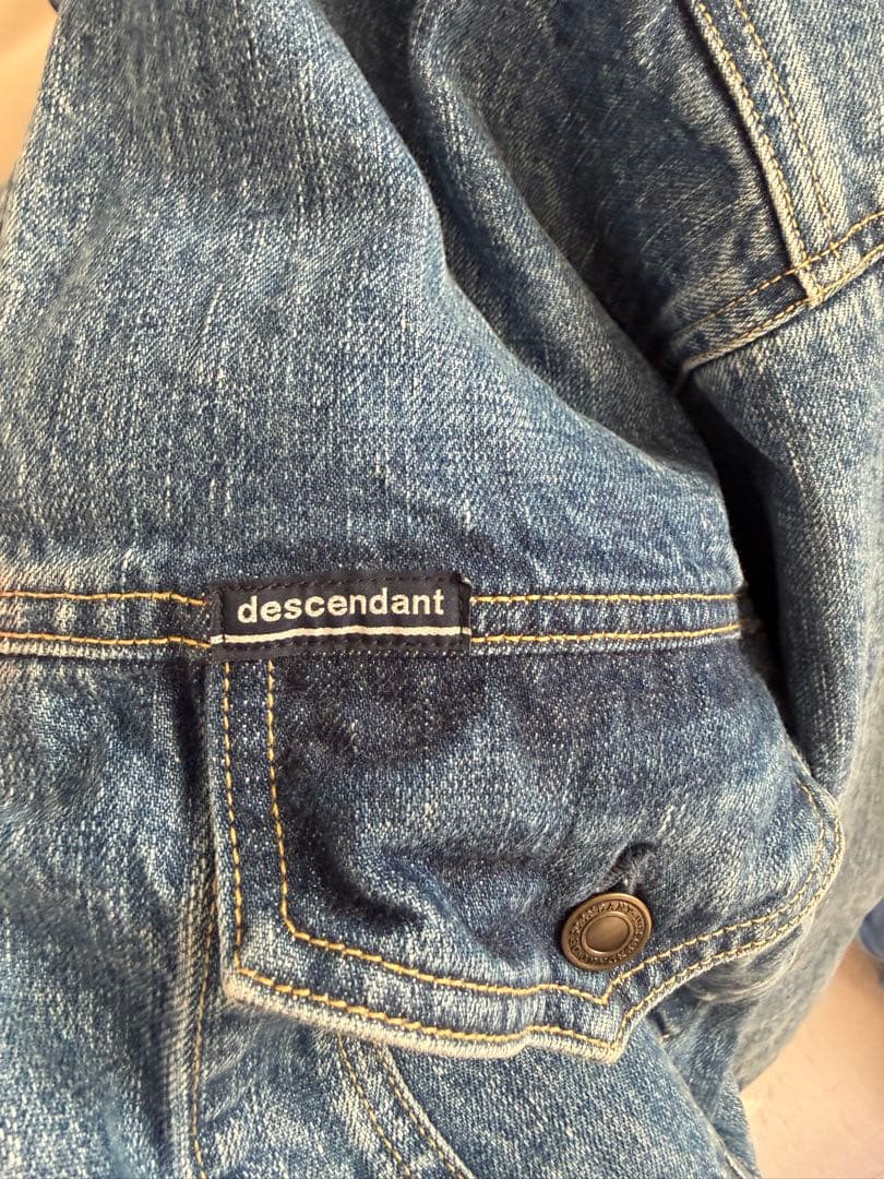 お*い様 DESCENDANT TRUCKER DENIM JACKET 04サ
