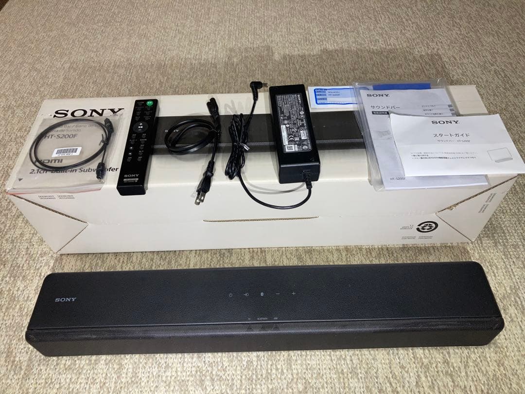 SONY サウンドバー HT-S200F