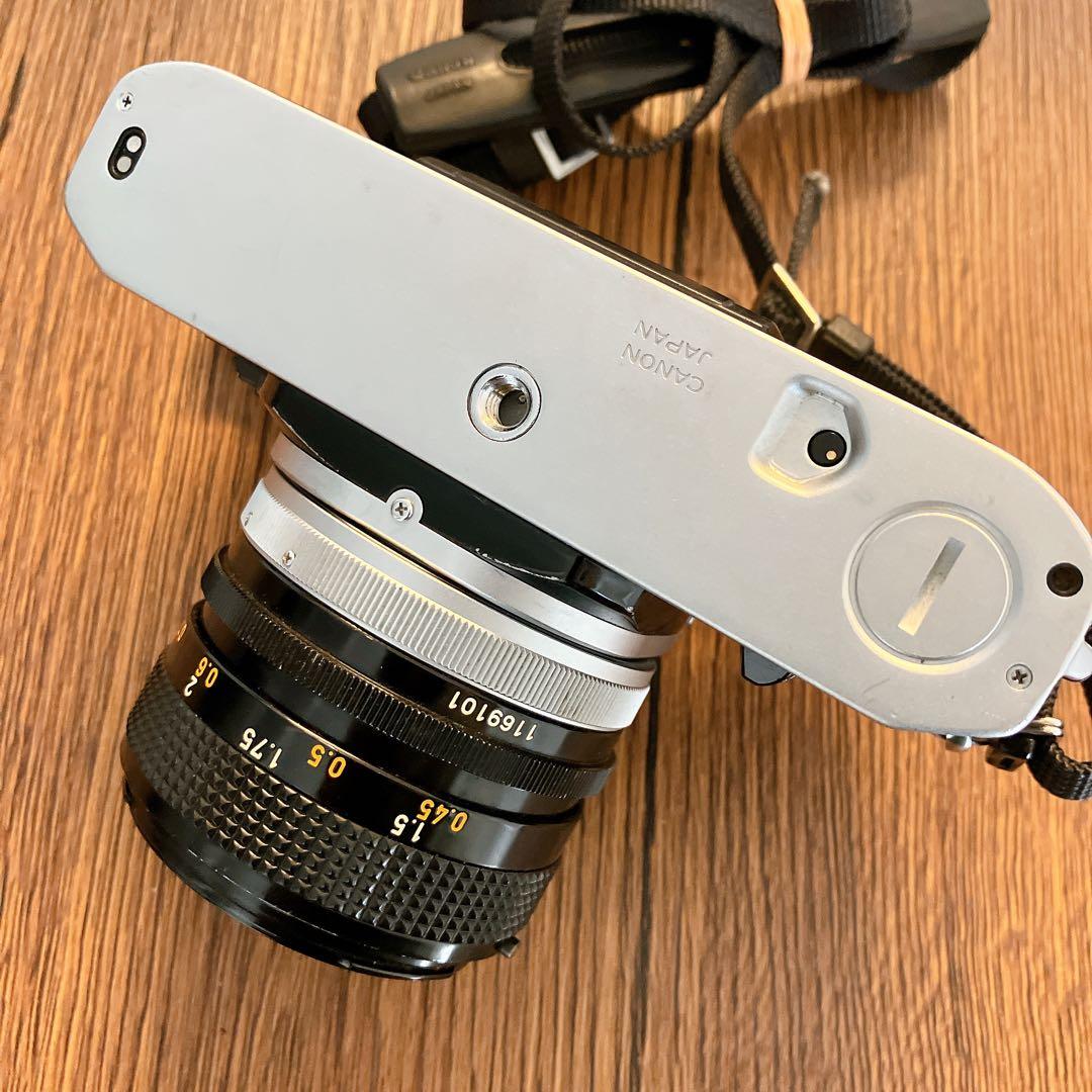動作確認済　Canon AE-1 50mm F1.4 フィルムカメラ　レンズ付