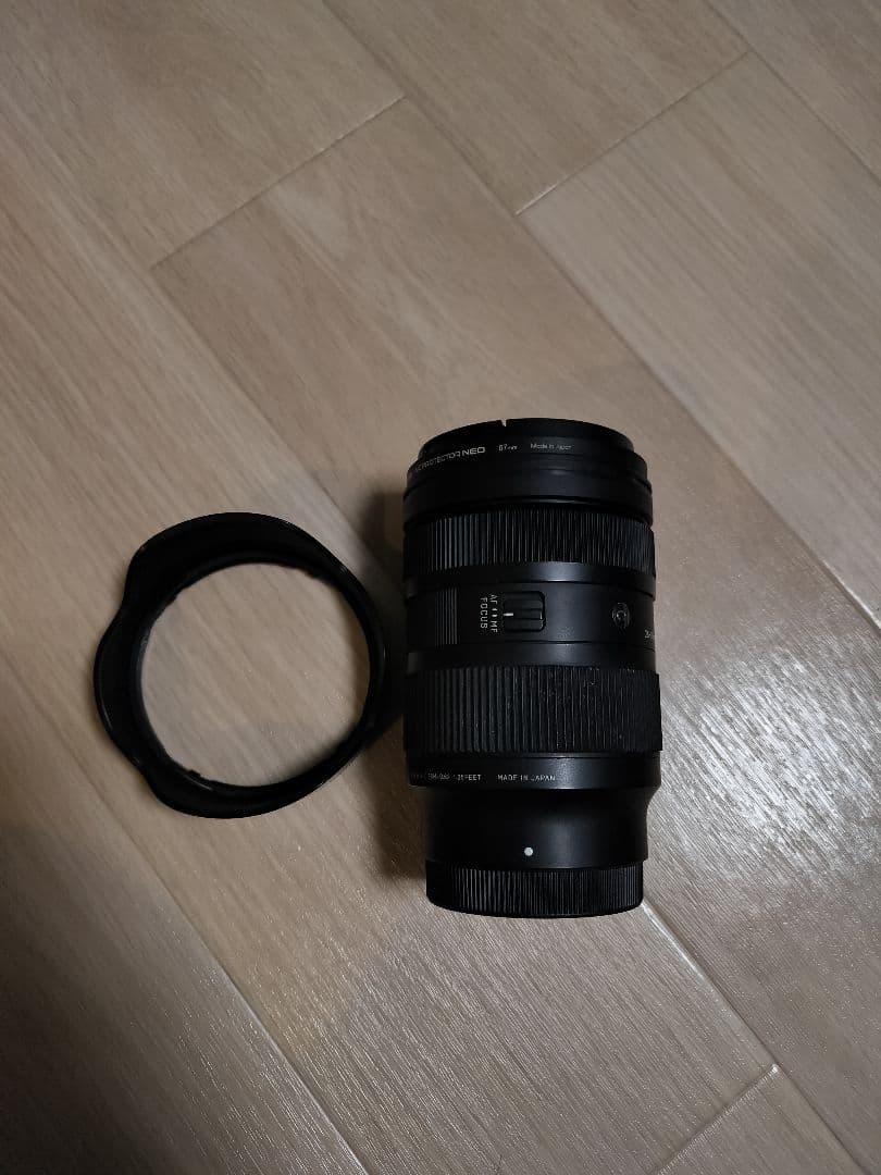 シグマ 28-70 F2.8 sonyEマウント ズームレンズ